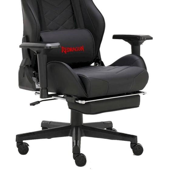 Καρέκλα Gaming Redragon C328 από Τεχνητό Δέρμα Μαύρη image 2