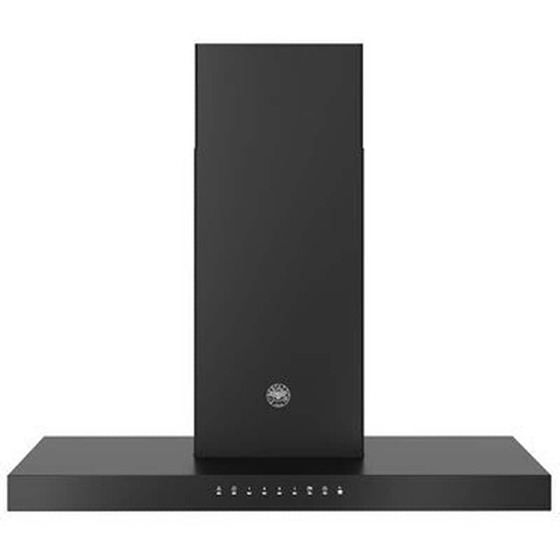 BERTAZZONI KT90P1ANET 90 cm Μαύρο Απορροφητήρας Καμινάδα-Τζάκι