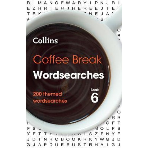 Coffee Break Wordsearches Book 6 : 200 Themed Wordsearches image 0