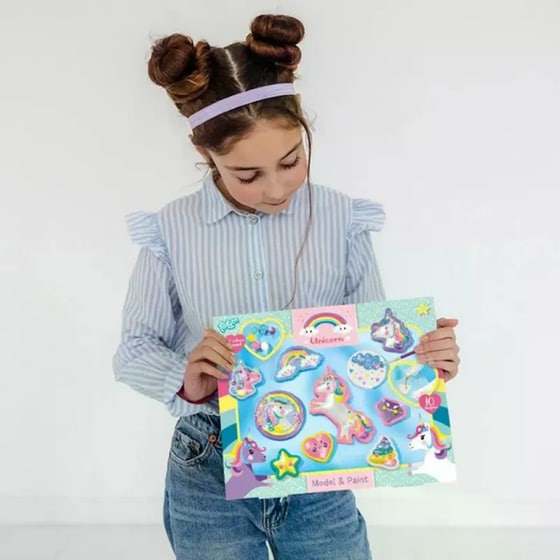 Σετ Κατασκευής Totum Μονόκερων με Καλούπια & Χρώματα image 5