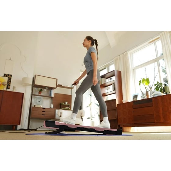 DEERUN Walking Pad Z10 Ηλεκτρικός Διάδρομος Γυμναστικής Ροζ image 5