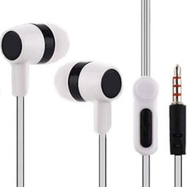 Ακουστικά Handsfree LAMTECH με μικρόφωνο 3,5MM White