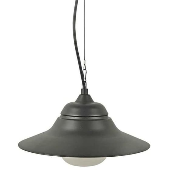 Φωτιστικό Οροφής Εξωτερικού Χώρου Aca Julie1pbk απο Ατσάλι - Μαύρο image 0