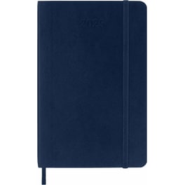Ημερολόγιο Εβδομαδιαίο Moleskine 2025 12M Pocket Blue Soft