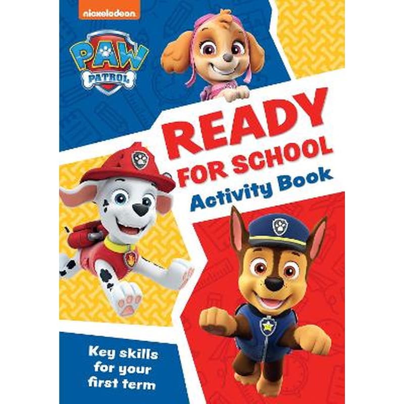 PAW Patrol Ready for School Activity Book