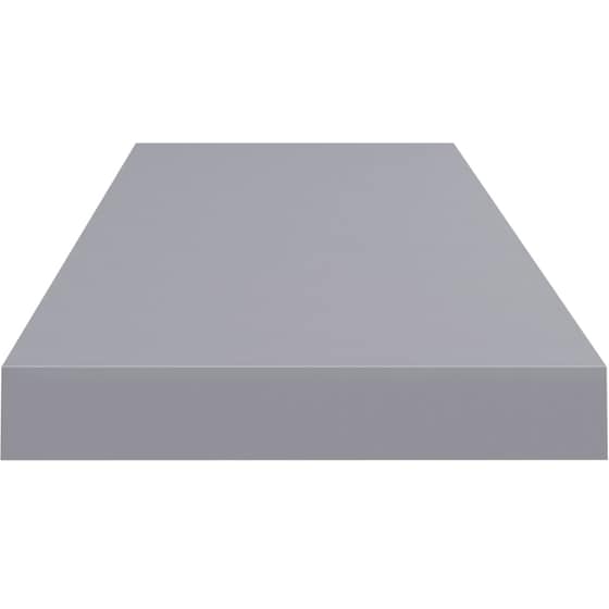 Ράφια Τοίχου VidaXL από MDF 80x23.5x3.8 cm 4 Τμχ - Γκρι image 4