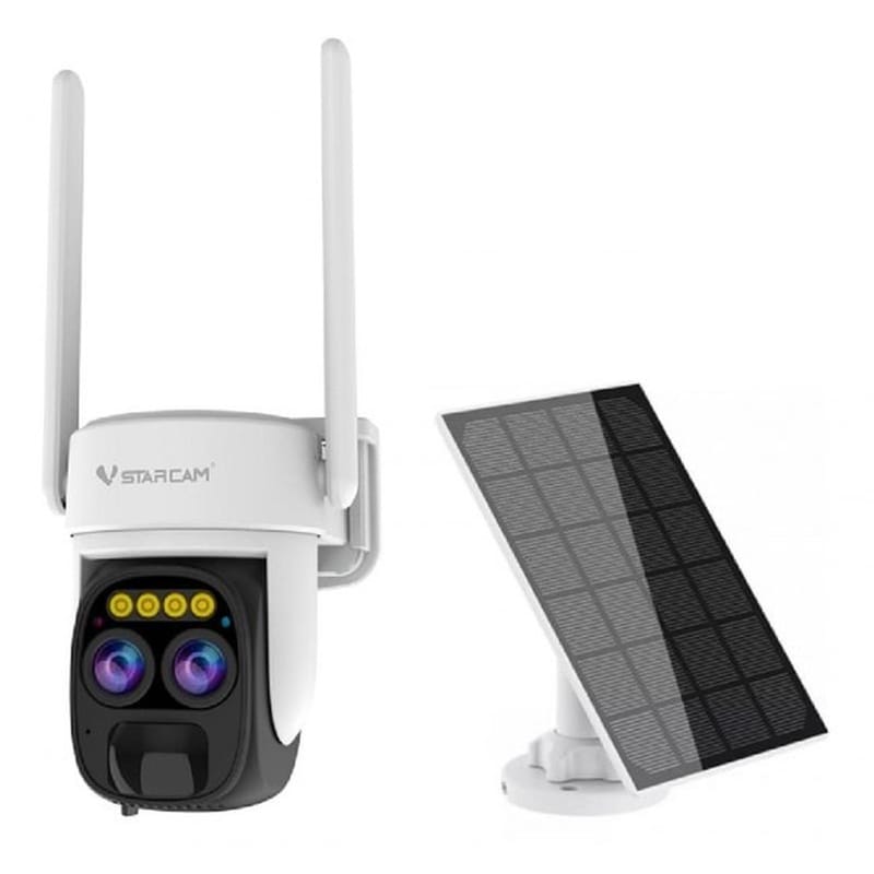 VSTARCAM Ασύρματη IP Camera Vstarcam CB67D Λευκή 3MP Full HD+ Εξωτερική με WiFi Αμφίδρομη Επικοινωνία