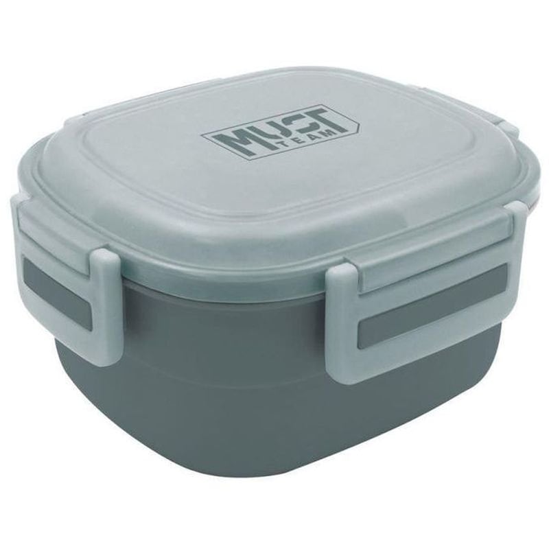 Φαγητοδοχείο Must Team Πλαστικό με Πιρούνι - Κουτάλι και Παγοκύστη 1300ml (1 Τεμάχιο)