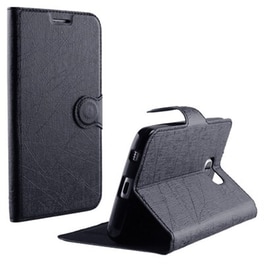 Θήκη Alcatel One Touch Pop 2 - Volte-Tel Line TPU Book Cover - Stand Black