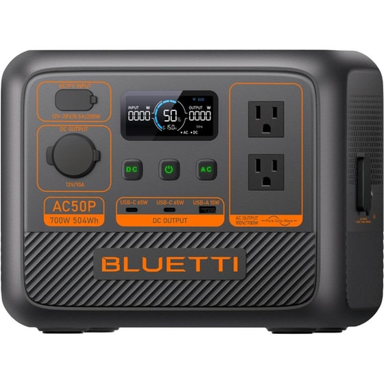 Bluetti Power Station AC50P 504Wh - Μαύρο image 4