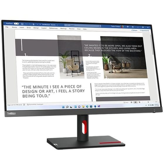 Lenovo ThinkVision S27i-30 27'' FHD IPS Flat 100Hz 6ms (4ms Extreme Mode) image 2
