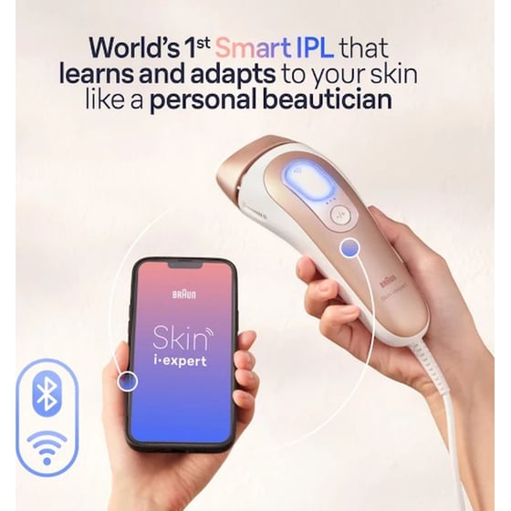 Αποτριχωτική Μηχανή BRAUN Skin i-Expert Pro PL7147 IPL με Φωτόλυση image 1