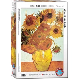 Παζλ Eurographics Vincent Van Gogh: Twelve Sunflowers (1000 Κομμάτια)