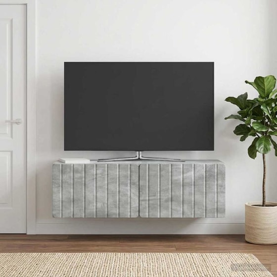 Επιτοίχιο Έπιπλο Τηλεόρασης VidaXL 98x31x30 cm image 1