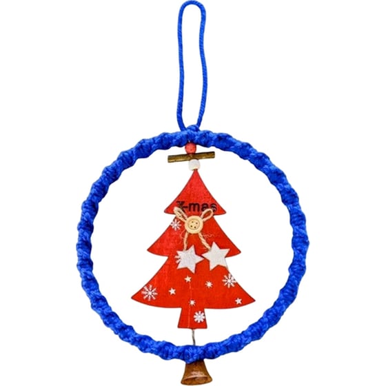Χριστουγεννιάτικο Διακοσμητικό Στεφάνι Feelboho με Δέντρο image 0