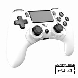 White Shark Gpw-4006 Ενσύρματο Gamepad για PS4 - Λευκό
