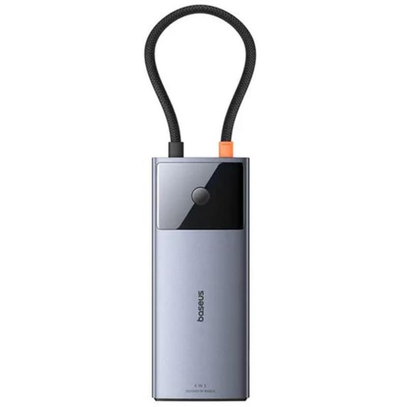 Baseus USB Hub 6 σε 1 USB-C - Ανθρακί