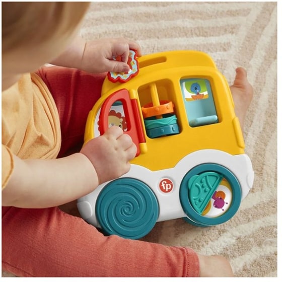 Fisher Price Παιχνίδι Δραστηριοτήτων Αυτοκινητάκι/Δεντράκι - 2 Σχέδια (Τυχαία Επιλογή) image 5