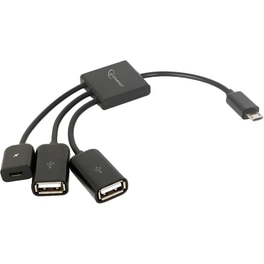 Gembird UHB-OTG-02 Mobile USB Hub 3-Port USB 2.0 συμβατό με USB-C