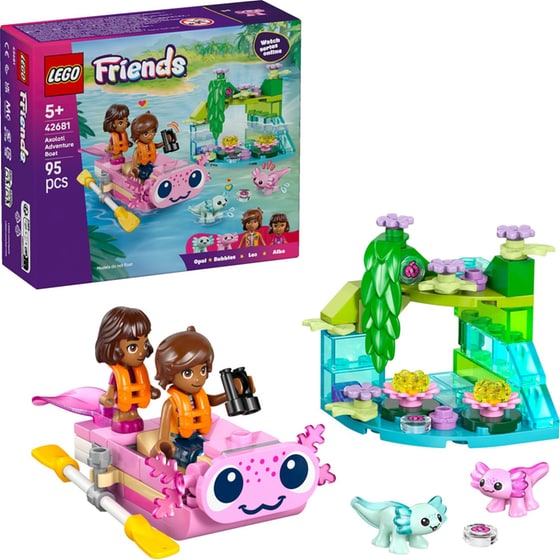 LEGO® Friends Axolotl Adventure Boat (42681) image 2