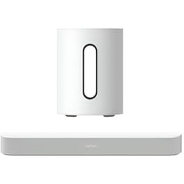 Sonos Beam Gen2 Soundbar 80W 2.0 + Sonos Sub Mini Λευκό