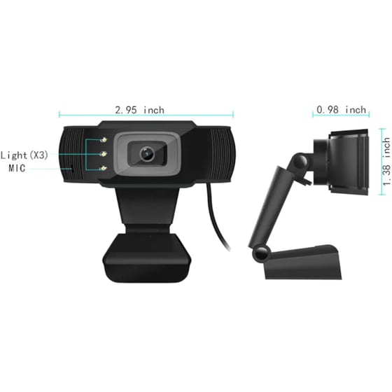 Lamtech Web Camera Full HD 1080p image 4