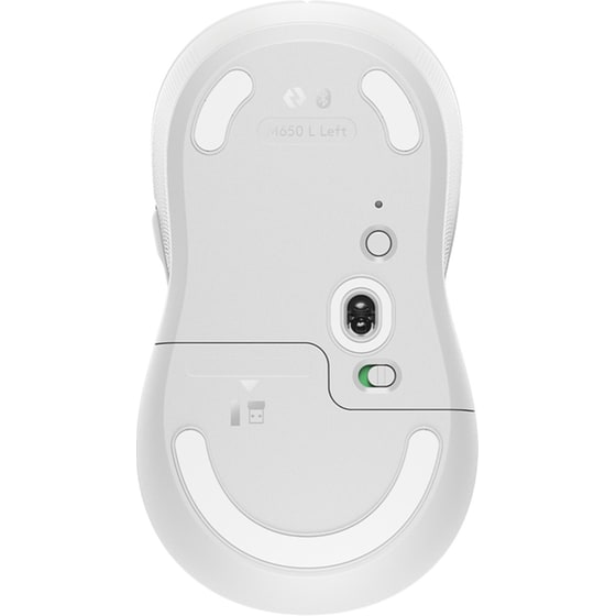Logitech Signature M650 Ασύρματο Standard Ποντίκι Λευκό image 3