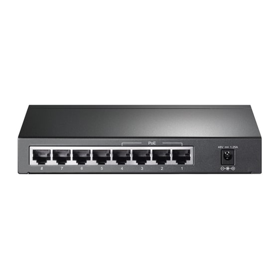 TP-LINK TL-SG1008P Switch με 8 Θύρες Ethernet image 2