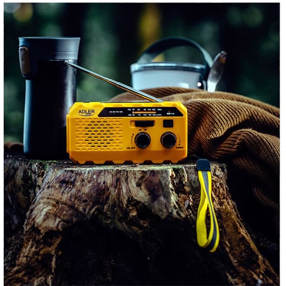 Φορητό Radio Adler AD-1197 - Πορτοκαλί image 7