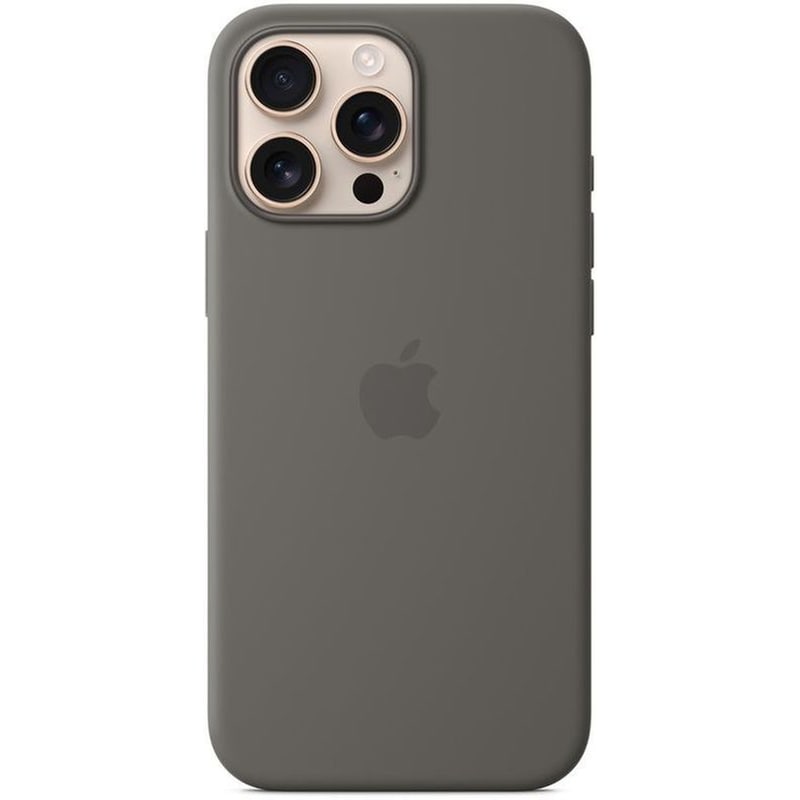 APPLE Θήκη Apple iPhone 16 Pro Max - Silicone Case with MagSafe - Gray