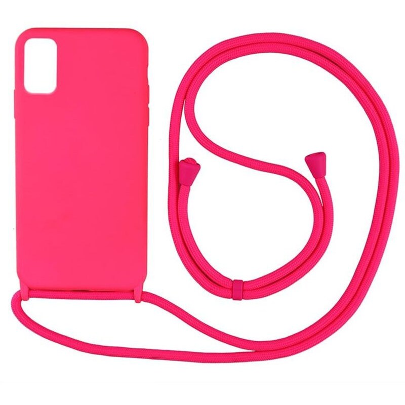Θήκη Samsung Galaxy A02S - Sonique Carryhang Με Κορδόνι - Ροζ