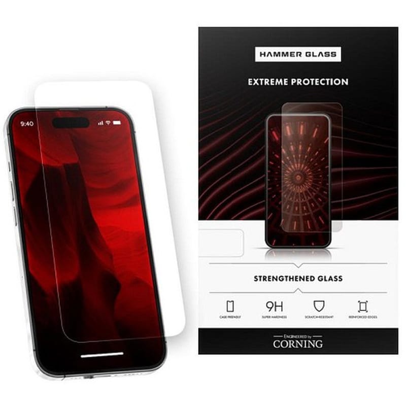 Προστατευτικό Οθόνης iPhone 16 Pro Max - Hammer Screen Protector Corning