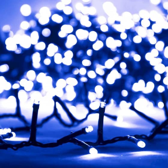 Λάμπακια Compact Vidaxl Με 3000 LED Από PVC 65m - Μπλε image 3