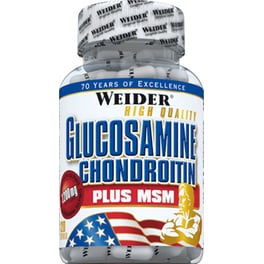 Ειδικό Συμπλήρωμα Διατροφής Weider Glucosamine - Chondroitin + Msm - 120 κάψουλες
