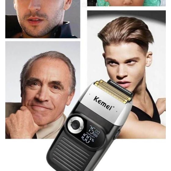 Ξυριστική Μηχανή ΚΕΜΕΙ KM-2026 Μαύρο image 2