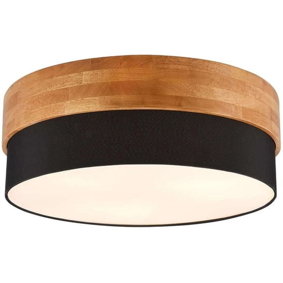 Trio Lighting Seasons Πλαφονιέρα Οροφής 50εκ. Καφέ με Ντουί E27 image 0