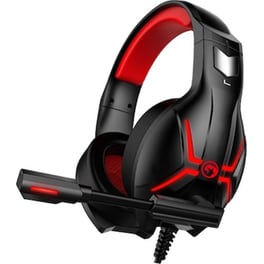 Marvo HG8928 Gaming Ενσύρματα Ακουστικά 3.5mm με LED Φωτισμό - Μαύρα/Κόκκινα