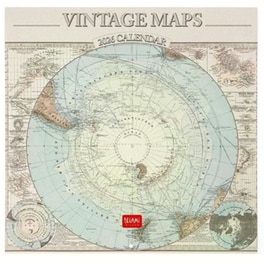 Ημερολόγιο Τοίχου Legami 2026 Vintage Maps 30x29cm