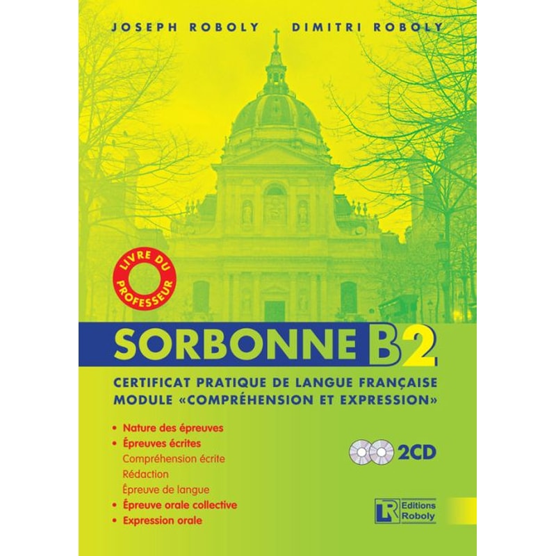 Sorbonne B2 Professeur