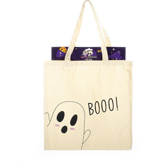 Τσάντα Tote Tri-Coastal με Glitter Boo Ghost image 0