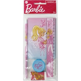 Σχολικό Σετ Γραφής με Μπλοκ Gim Barbie