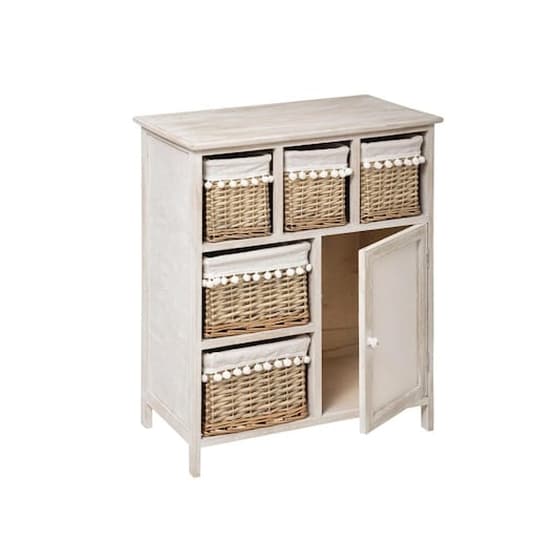 Ντουλάπι Aria Trade από Ξύλο 73x60x32 cm - Μπεζ image 0