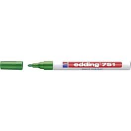 Ανεξίτηλος Μαρκαδόρος Edding 751 Πράσινο 1.0-2.0mm