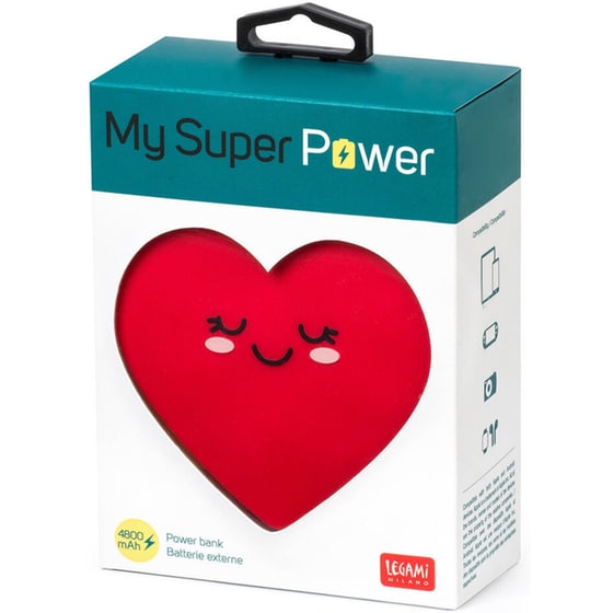 Powerbank Legami 4.800mAh - Heart image 1