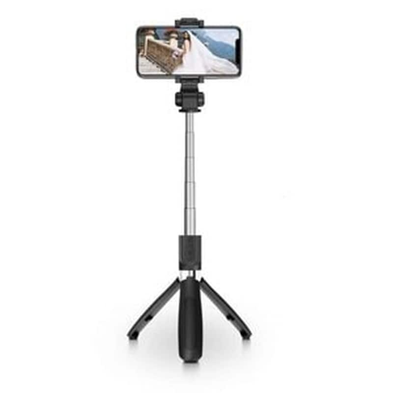 TECH-PROTECT Selfie Stick Tripod Black Tech-protect L01s Wireless Tech-protect 0795787711484