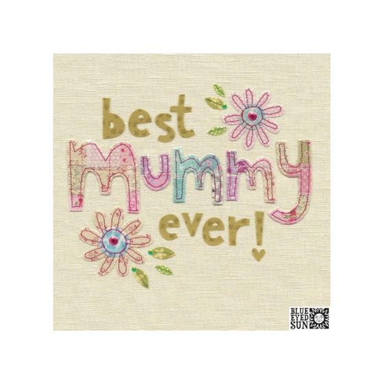 Ευχετήρια Κάρτα GNF Best Mummy Ever Posy image 0