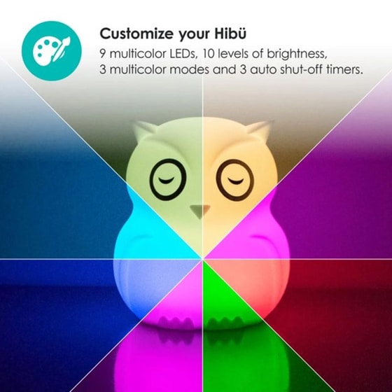 Παιδικό Φωτάκι Νυκτός Led Bbluv Hibu B0154 - Λευκό image 6