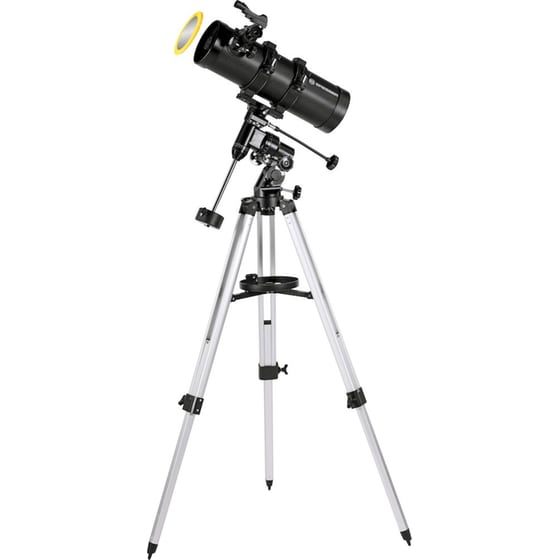 Κατοπτρικό Τηλεσκόπιο Σετ Bresser Pluto 114/500 EQ με Τρίποδο, Προσαρμογέα Smartphone και Ηλιακό Φίλτρο image 0