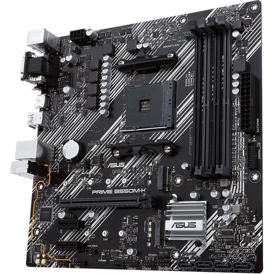 Asus Prime B550M-K AMD B550 Micro ATX με Socket AMD AM4 image 1