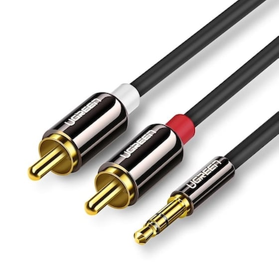 Καλώδιο Ήχου Ugreen 10590 RCA male σε 3.5mm Jack male - 3m image 0